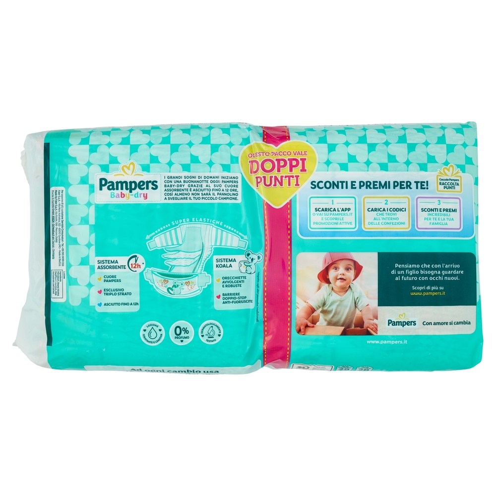 Pampers Baby-dry Midi 28+28 pz